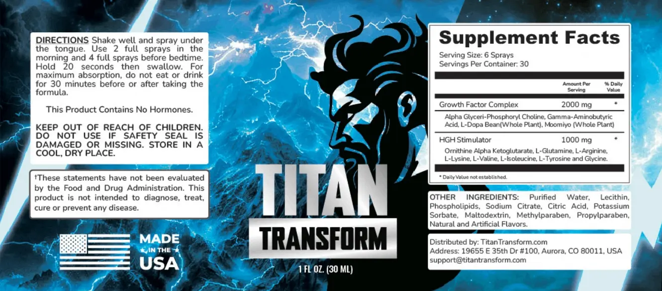 Titan Transform Label